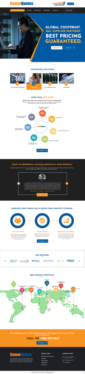 Landing Page Design by SAI DESIGNS
