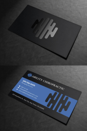 Business Card Design by INDIAN_Ashok for Ability Chiropractic | Design: #23727713