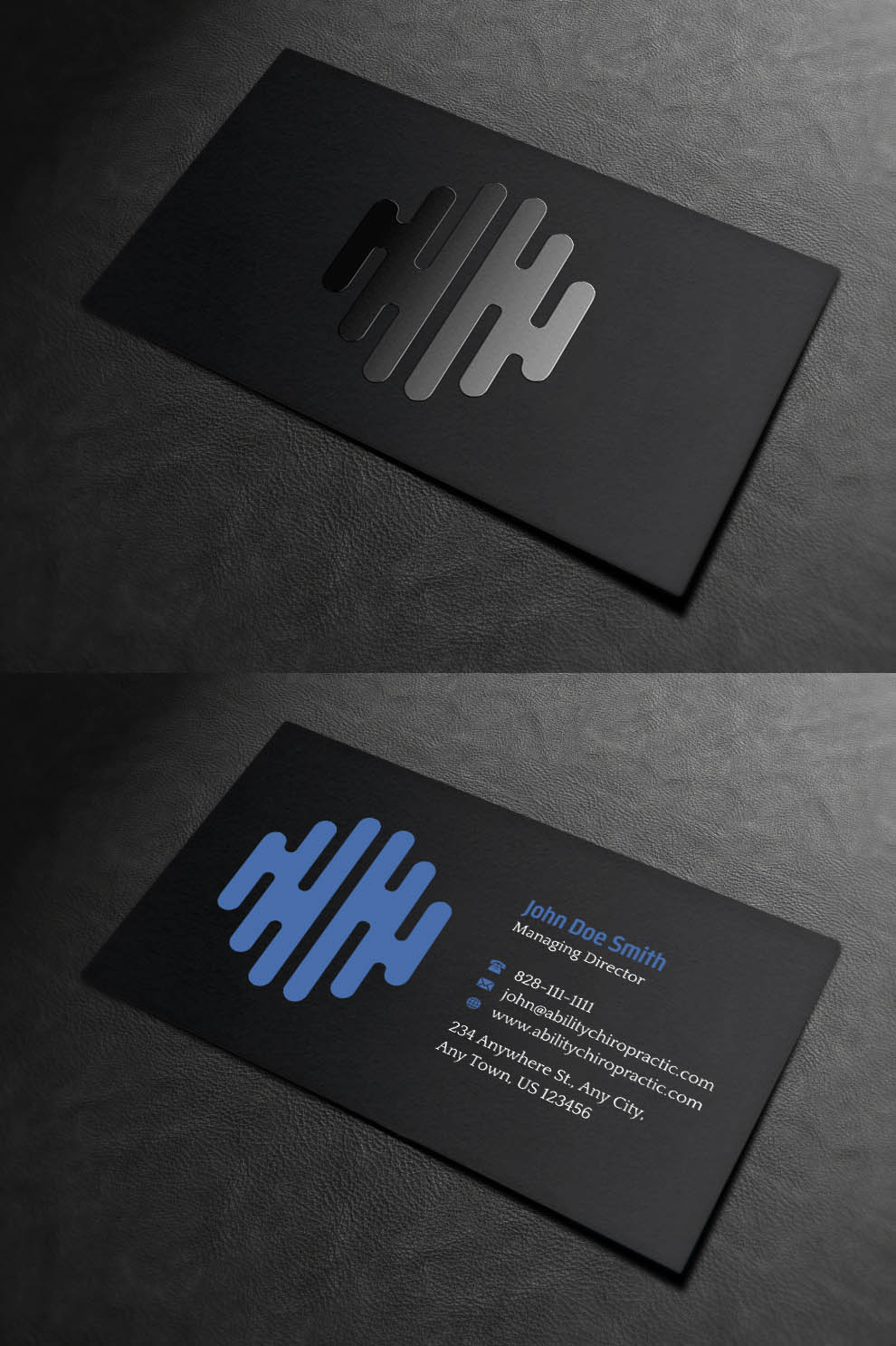 Business Card Design by INDIAN_Ashok for Ability Chiropractic | Design #23727720