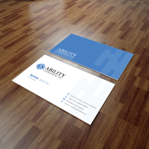 Business Card Design by Nafeesarts