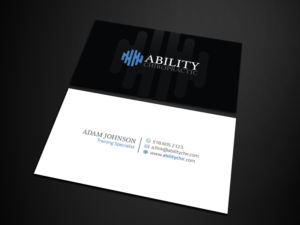 Business Card Design by Verified artistry (Design garden) for Ability Chiropractic | Design: #23749766