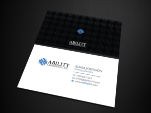 Business Card Design by Verified artistry (Design garden) for Ability Chiropractic | Design: #23749777