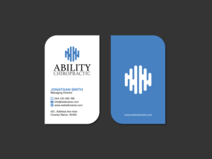 Business Card Design by Creations Box 2015 for Ability Chiropractic | Design: #23727267