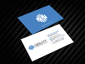 Business Card Design by Creations Box 2015 for Ability Chiropractic | Design: #23727283