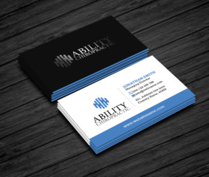 Business Card Design by Creations Box 2015 for Ability Chiropractic | Design: #23727854