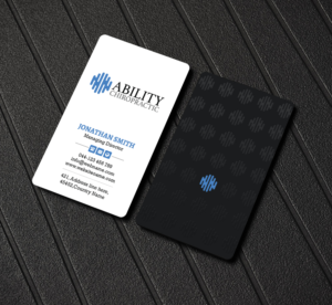 Business Card Design by Creations Box 2015 for Ability Chiropractic | Design: #23727860