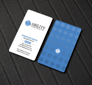 Business Card Design by Creations Box 2015 for Ability Chiropractic | Design: #23727863