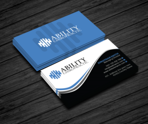 Business Card Design by Creations Box 2015 for Ability Chiropractic | Design: #23735754