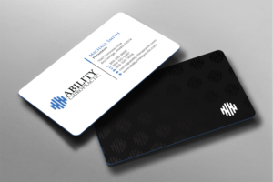 Business Card Design by chandrayaan.creative for Ability Chiropractic | Design: #23728974