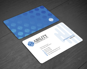Business Card Design by chandrayaan.creative for Ability Chiropractic | Design: #23728975