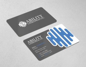 Business Card Design by Tripti Ranjan Gain for Ability Chiropractic | Design: #23724883