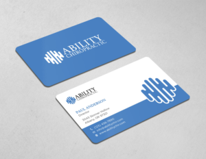 Business Card Design by Tripti Ranjan Gain for Ability Chiropractic | Design: #23724884