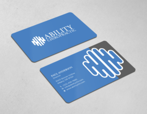 Business Card Design by Tripti Ranjan Gain for Ability Chiropractic | Design: #23724885