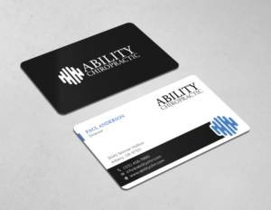 Business Card Design by Tripti Ranjan Gain for Ability Chiropractic | Design: #23724895