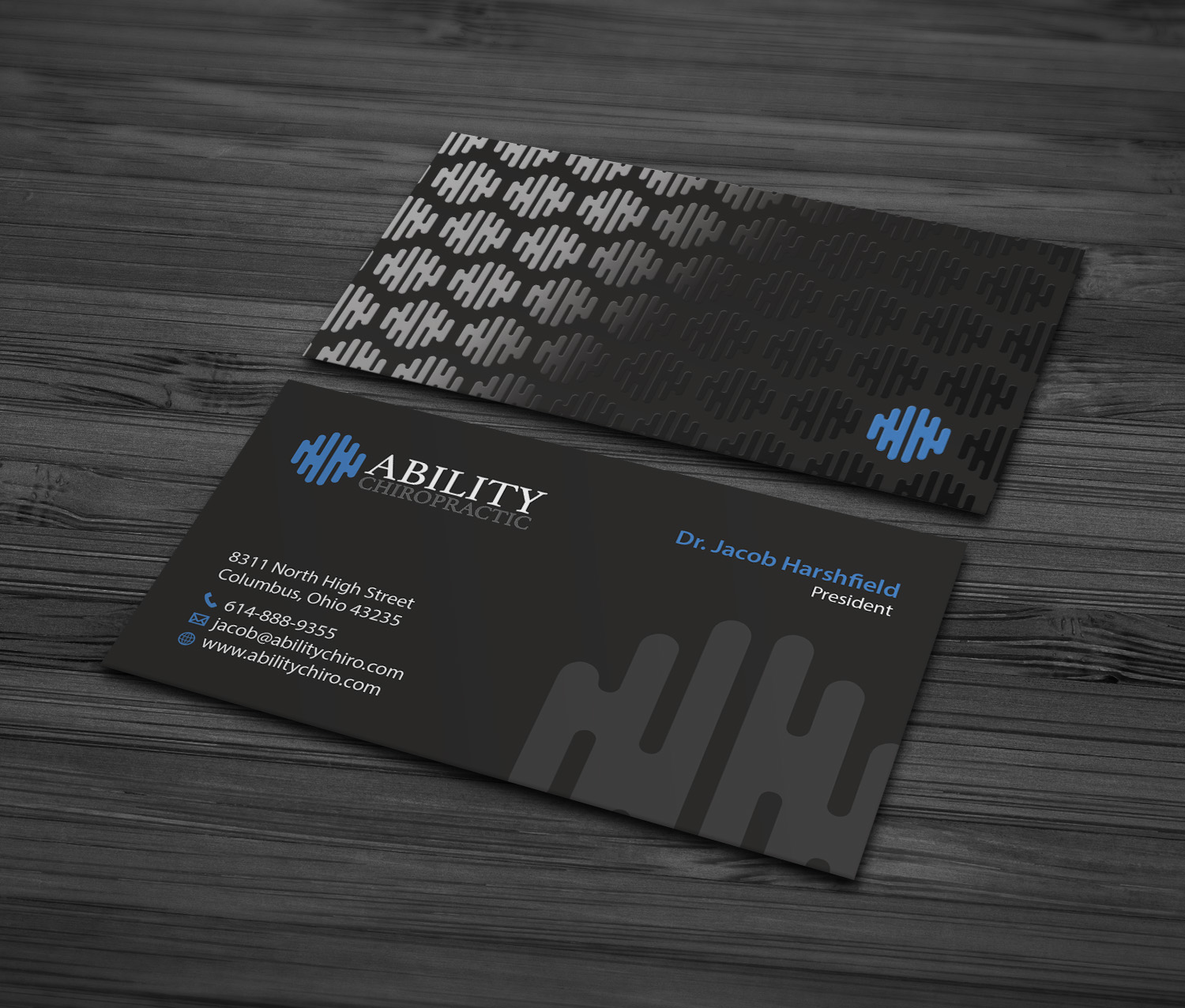 Business Card Design by MDesign for Ability Chiropractic | Design #23755877