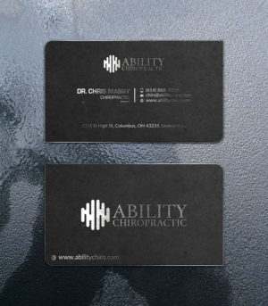 Business Card Design by Jahidul for Ability Chiropractic | Design: #23746940