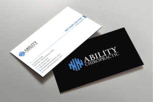 Business Card Design by Uttom 2 for Ability Chiropractic | Design: #23720959