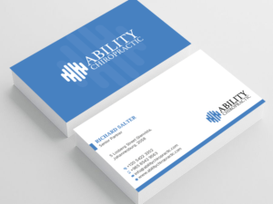 Diseño de Tarjeta de Presentación por Uttom 2 para Ability Chiropractic | Diseño #23759886