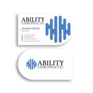 Business Card Design by Branding_BD for Ability Chiropractic | Design: #23775079