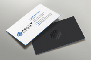 Business Card Design by DesignShout for Ability Chiropractic | Design: #23758368