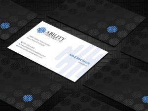 Business Card Design by DesignShout for Ability Chiropractic | Design: #23759073
