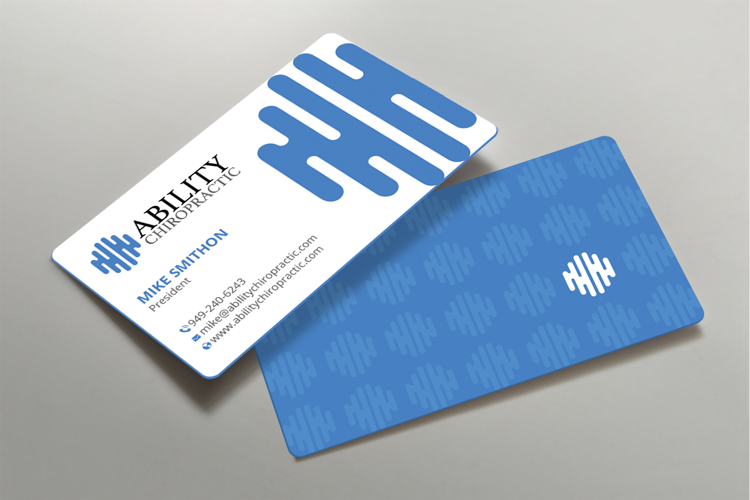 Diseño de Tarjeta de Presentación por DesignShout para Ability Chiropractic | Diseño #23875072