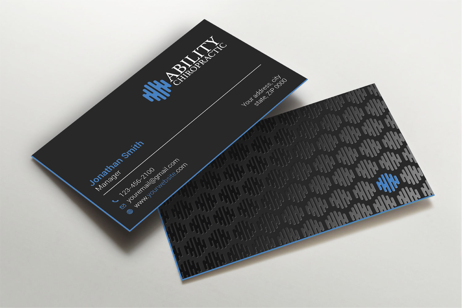 Business Card Design by Imagine design000 for Ability Chiropractic | Design #23750294