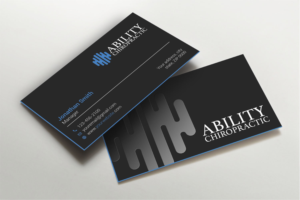 Business Card Design by Imagine design000 for Ability Chiropractic | Design: #23750299