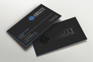 Business Card Design by Imagine design000 for Ability Chiropractic | Design: #23750300