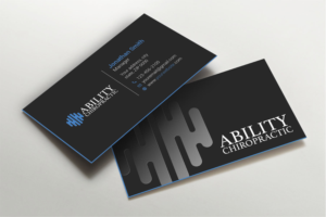 Business Card Design by Imagine design000 for Ability Chiropractic | Design: #23750316