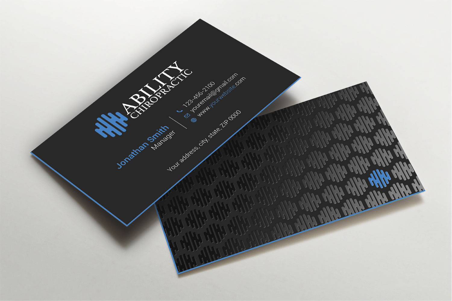 Business Card Design by Imagine design000 for Ability Chiropractic | Design #23750323