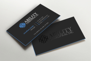 Business Card Design by Imagine design000 for Ability Chiropractic | Design: #23750324