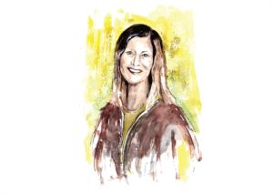 We need to capture the likeness of a retiring colleague | Diseño Con Ilustración por Indre Ta