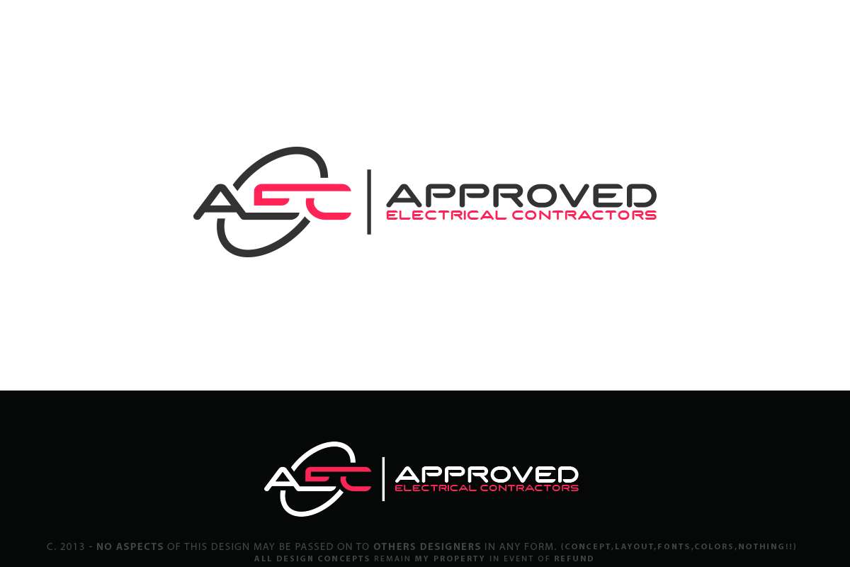 Logo Design by Senseless for Approved Electrical Contractors | Design #2994708