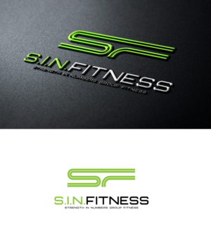 S.I.N. FITNESS - STRENGTH IN NUMBERS GROUP FITNESS | Logo Design by Stelery