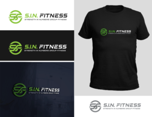 S.I.N. FITNESS - STRENGTH IN NUMBERS GROUP FITNESS | Logo Design by Awaiz786