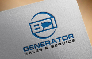BCI Generator Sales & Service | Logo Design by akterkhadijars