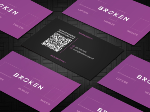 B R O K E N  | Diseño de Tarjeta de Presentación por Sandaruwan