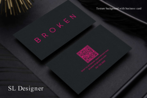 B R O K E N  | Diseño de Tarjeta de Presentación por SL Designer