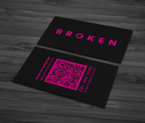 B R O K E N  | Diseño de Tarjeta de Presentación por MDesign