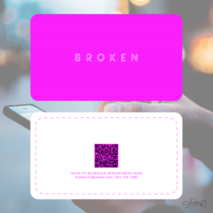 B R O K E N  | Diseño de Tarjeta de Presentación por SamiddhaH
