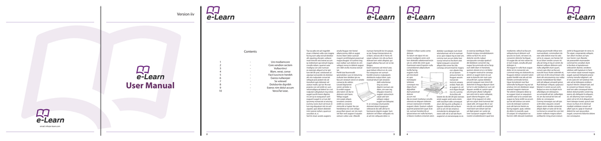 Brochure Design by momentai for e-Learn AS | Design #718541