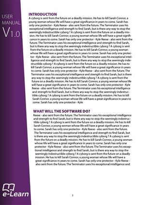 Brochure Design by Svetlin Angelov for e-Learn AS | Design: #721582