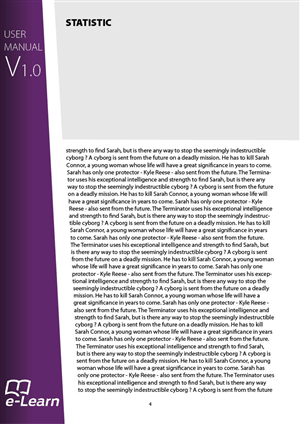 Brochure Design by Svetlin Angelov for e-Learn AS | Design: #721583