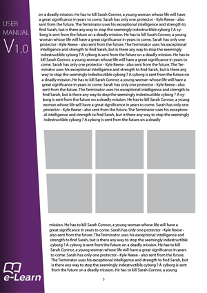 Brochure Design by Svetlin Angelov for e-Learn AS | Design: #721584