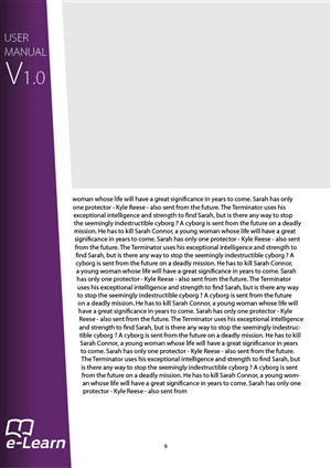 Brochure Design by Svetlin Angelov for e-Learn AS | Design: #721585