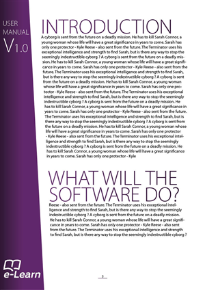 Brochure Design by Svetlin Angelov for e-Learn AS | Design: #721756