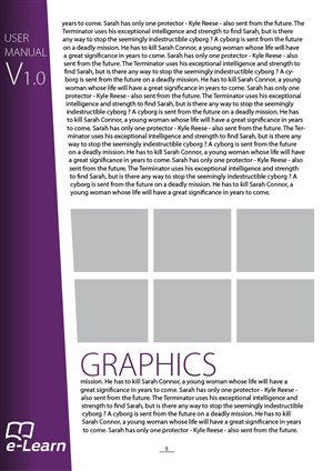 Brochure Design by Svetlin Angelov for e-Learn AS | Design: #721759