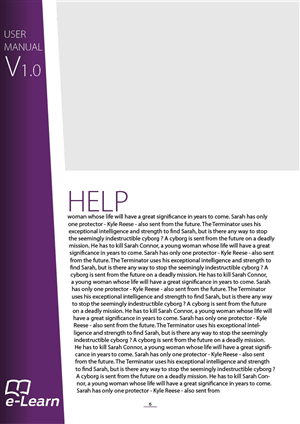 Brochure Design by Svetlin Angelov for e-Learn AS | Design: #721761