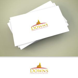 Downs Commercial & Investment Real Estate | Logo Design by ClearDesign